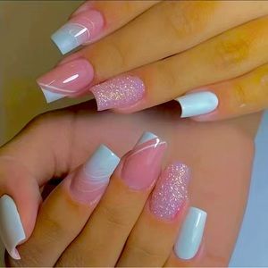 2 sets of 24 pcs nails
